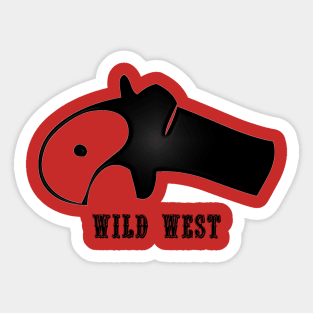 Western Era - Wild West Pocket Pistol Sticker